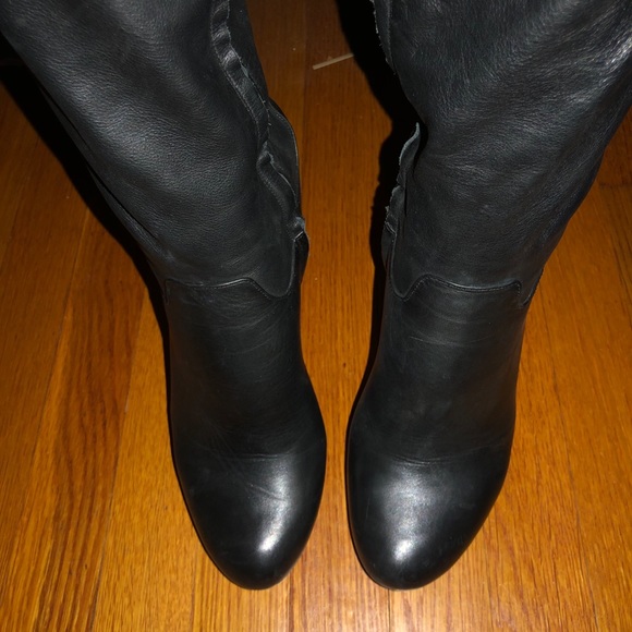 Black Knee High BCBG Boots - Picture 2 of 5